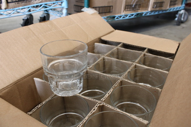 36 BRAND NEW IN BOX! Libbey 15659 DuraTuff Gibraltar 9 oz Stackable Rocks Glasses. 3.25x3.25x3.25. 36 Times Your Bid! - Image 2 of 3