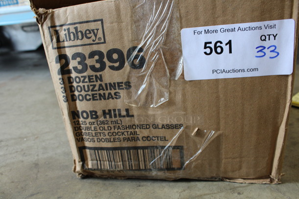 33 BRAND NEW IN BOX! Libbey 23396 Nob Hill 12.25 oz Double Old Fashioned Glasses. 3.25x3.25x4. 33 Times Your Bid! - Image 3 of 3