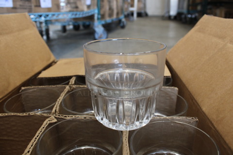 36 BRAND NEW IN BOX! Libbey 15434 Everest 9 oz Rocks Glasses. 3.25x3.25x3.25. 36 Times Your Bid!