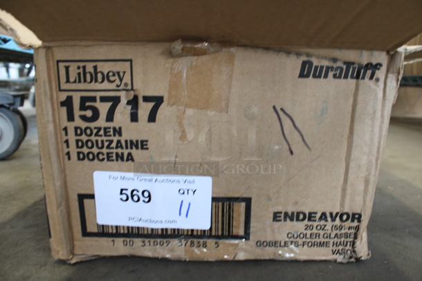 11 BRAND NEW IN BOX! Libbey 15717 DuraTuff Endeavor 20 oz Cooler Beverage Glasses. 3.5x3.5x7. 11 Times Your Bid! - Image 3 of 3