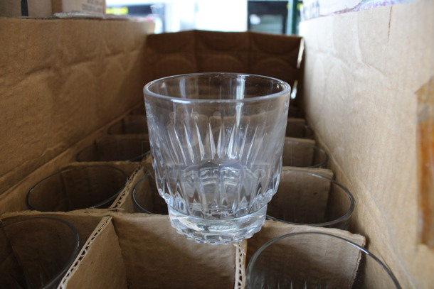 36 BRAND NEW IN BOX! Libbey 15453 Winchester 5.5 oz Rocks Glasses. 3x3x3. 36 Times Your Bid!