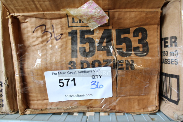 36 BRAND NEW IN BOX! Libbey 15453 Winchester 5.5 oz Rocks Glasses. 3x3x3. 36 Times Your Bid! - Image 4 of 4