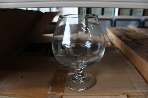 19 BRAND NEW IN BOX! Libbey 3708 Embassy 17.5 oz Brandy Glasses. 4x4x5.5. 19 Times Your Bid!