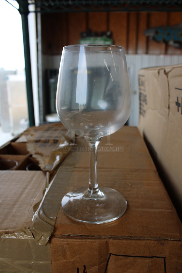 24 BRAND NEW IN BOX! Libbey 8550 Wine Tasters 6.75 oz Wine Glasses. 2.75x2.75x6. 24 Times Your Bid!