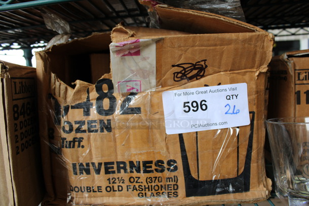 26 BRAND NEW IN BOX! Libbey Inverness 12.5 oz Double Old Fashioned Glasses. 4x4x4. 26 Times Your Bid! - Image 3 of 3