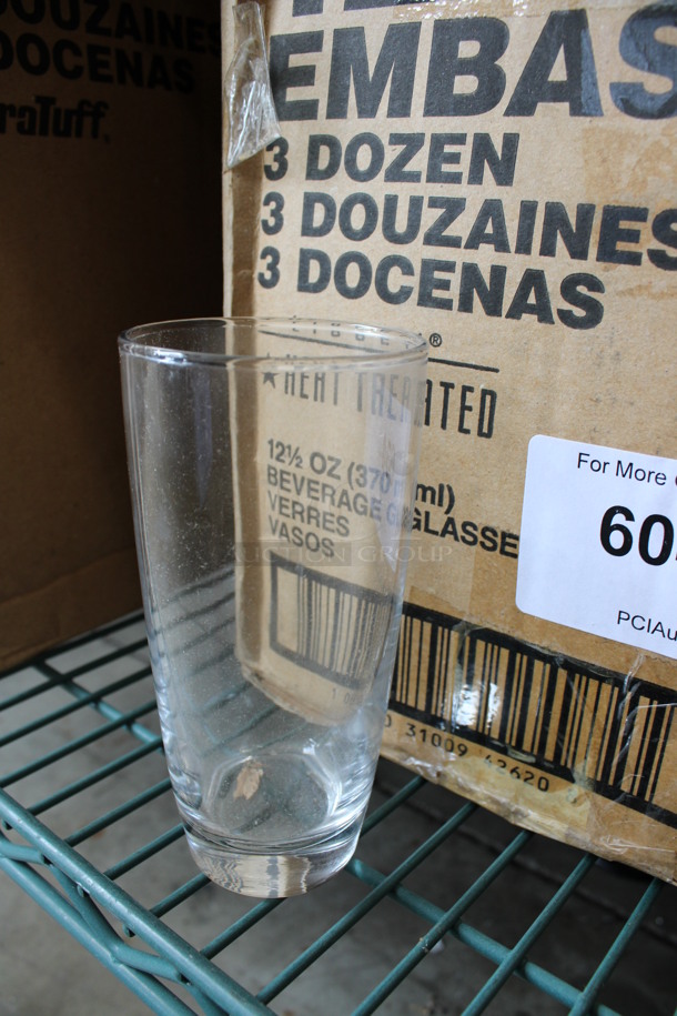 23 BRAND NEW IN BOX! Libbey 12263 Embassy 12.5 oz Beverage Glasses. 3x3x5.75. 23 Times Your Bid! - Image 2 of 3