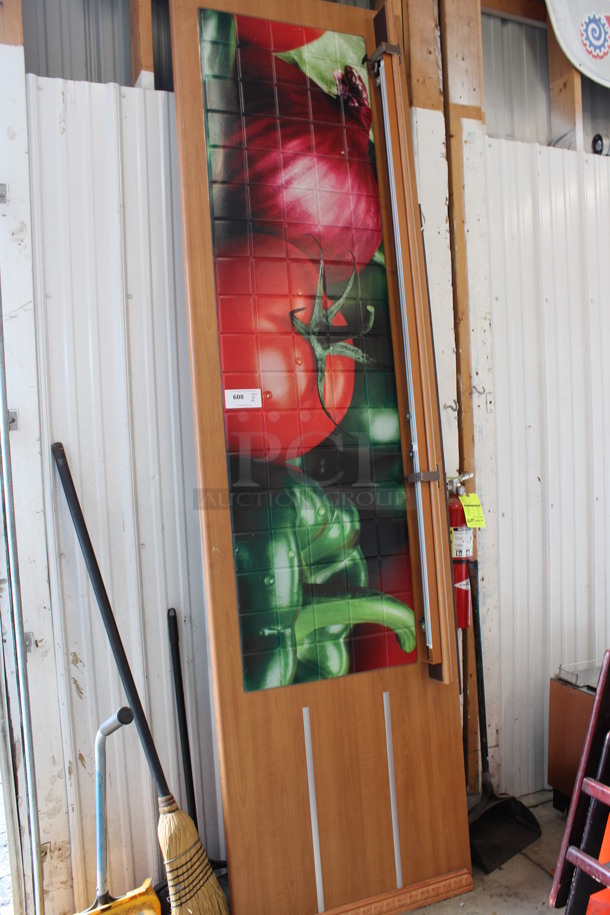 2 Wood Pattern Front Panels for Subway Prep Line. 109x7x30. 2 Times Your Bid! - Image 4 of 4