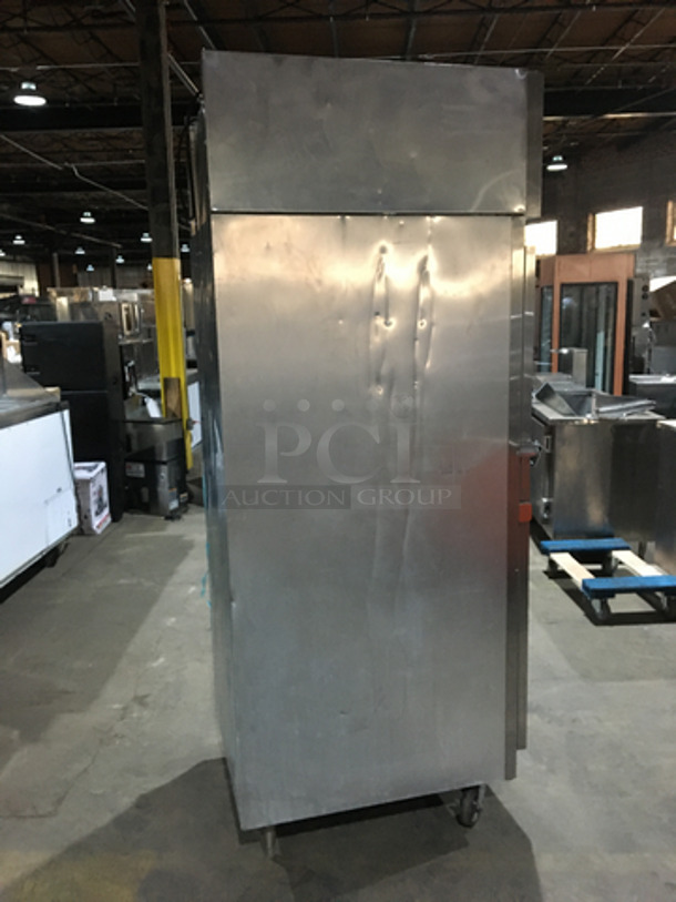 Victory Commercial Single Door Reach In Refrigerator! With Poly Coated Racks! All Stainless Steel! - Image 3 of 8
