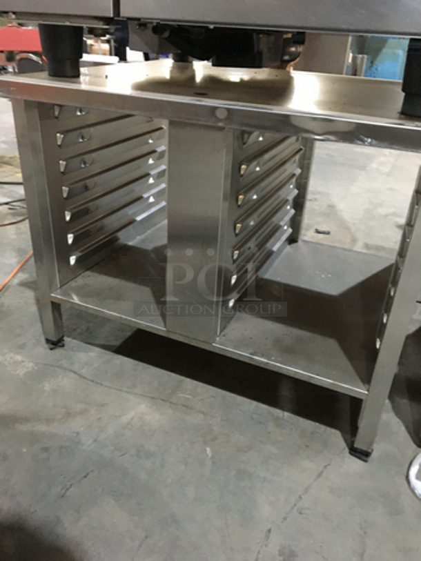 Rational Commercial Combi Oven! Self Cooking Center! With View Through Door! With Pan Holding Rack Underneath! All Stainless Steel! On Legs! - Image 6 of 7