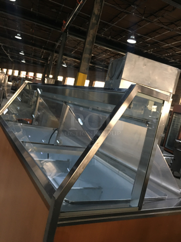 Commercial Refrigerated Ice Cream Dipping Cabinet/Display Case! With 2 Flip Open Back Access Doors!  - Image 6 of 8