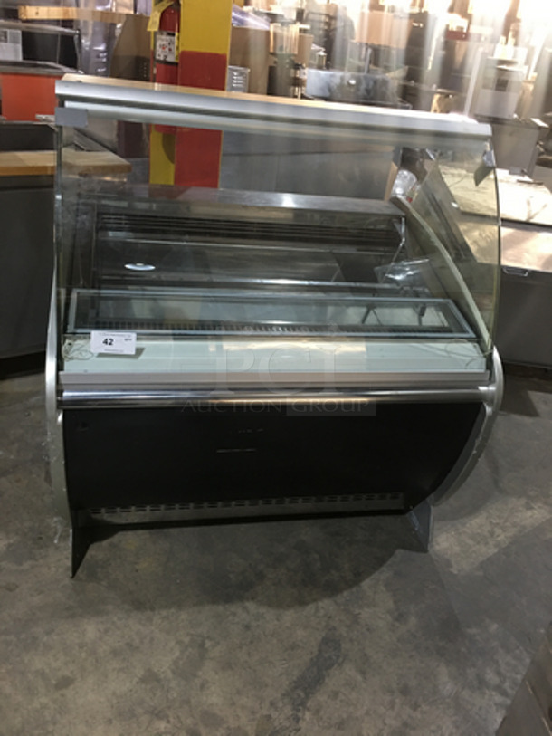 Divisione Commercial Refrigerated Gelato/Ice Cream Showcase Display Case! Model IBER1S7ICECREAMV12! 115V 1Phase!