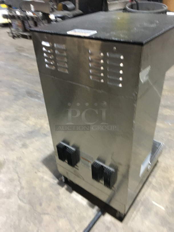 Bunn Commercial Countertop Dual Coffee Brewing Machine! All Stainless Steel! Model DUALSHDBC Serial DUAL201448! 120/208V 1Phase!
 - Image 3 of 8