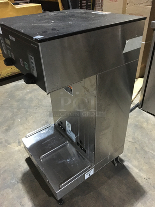 Bunn Commercial Countertop Dual Coffee Brewing Machine! All Stainless Steel! Model DUALSHDBC Serial DUAL201448! 120/208V 1Phase!
 - Image 4 of 8