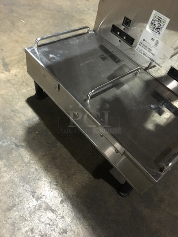 Bunn Commercial Countertop Dual Coffee Brewing Machine! All Stainless Steel! Model DUALSHDBC Serial DUAL201448! 120/208V 1Phase!
 - Image 6 of 8