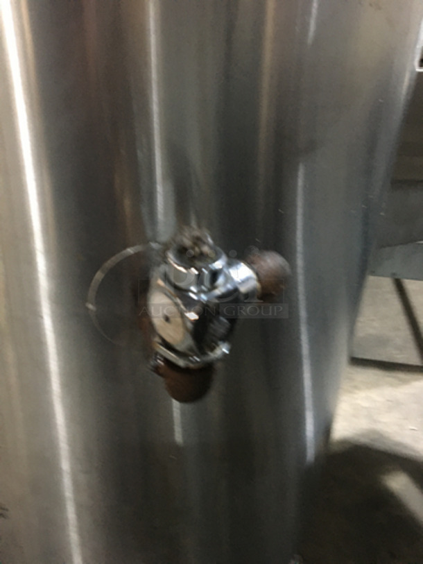 Southbend Self Contained Natural Gas Powered Jacketed Soup Kettle! All S.S.! Steam Master Series! On Legs!  - Image 7 of 9