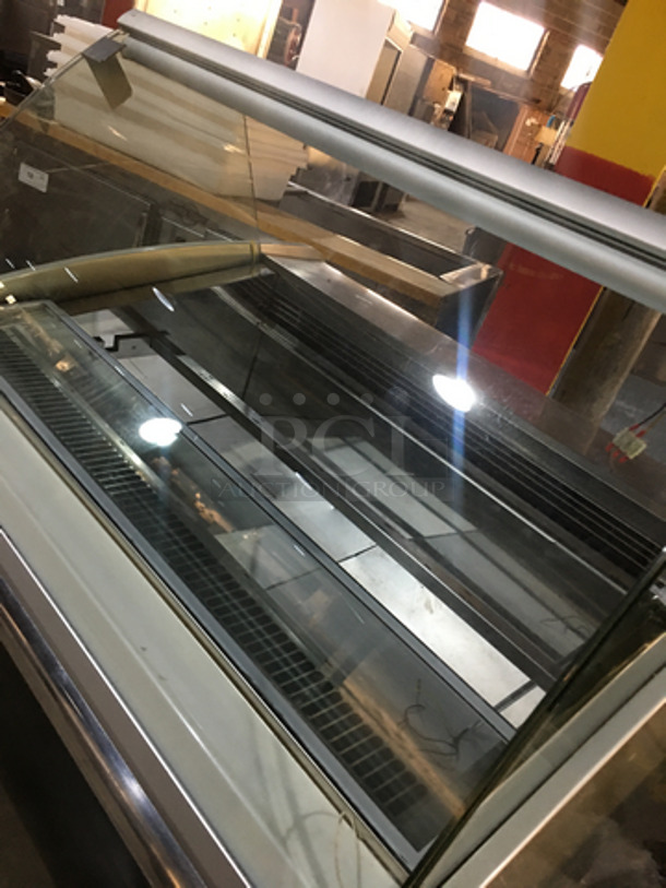 Divisione Commercial Refrigerated Gelato/Ice Cream Showcase Display Case! Model IBER1S7ICECREAMV12! 115V 1Phase! - Image 7 of 8