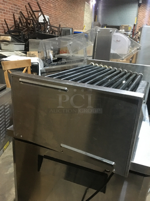 GREAT! Star Commercial Countertop Hot Dog Roller Grill! With Bun Warming Drawer! All Stainless Steel! Grill Max Pro Edition!  - Image 3 of 8