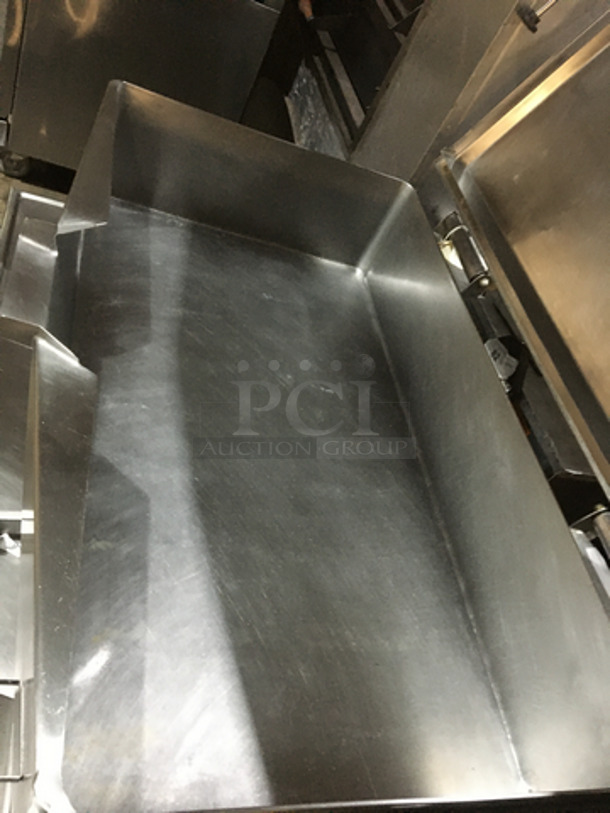 FAB! Market Forge Commercial Electric Powered Manual Tilt Skillet! All Stainless Steel! Model 1800! 480V 3Phase! On Legs! - Image 5 of 8