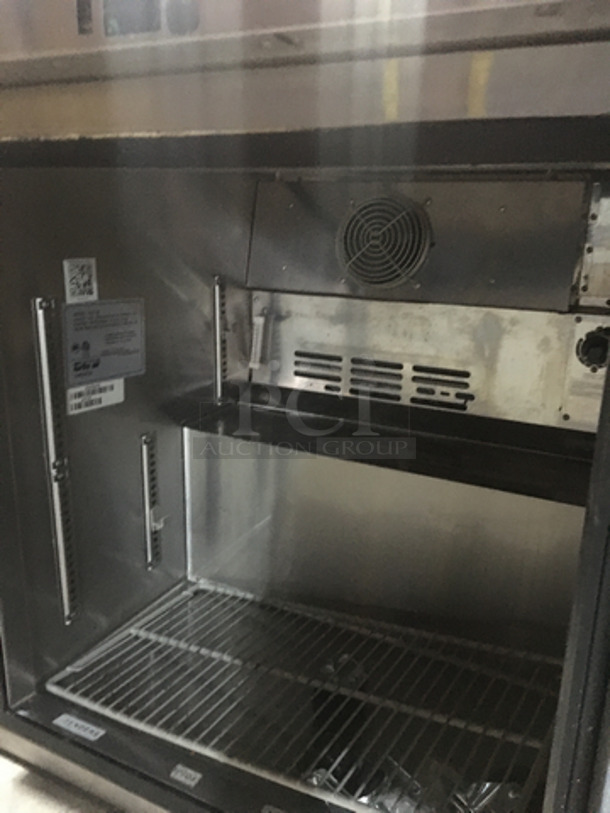 Turbo Air Commercial Single Door Lowboy/Worktop Freezer! All Stainless Steel! Model MUF28 Serial MU2F808155! 115V! - Image 5 of 7