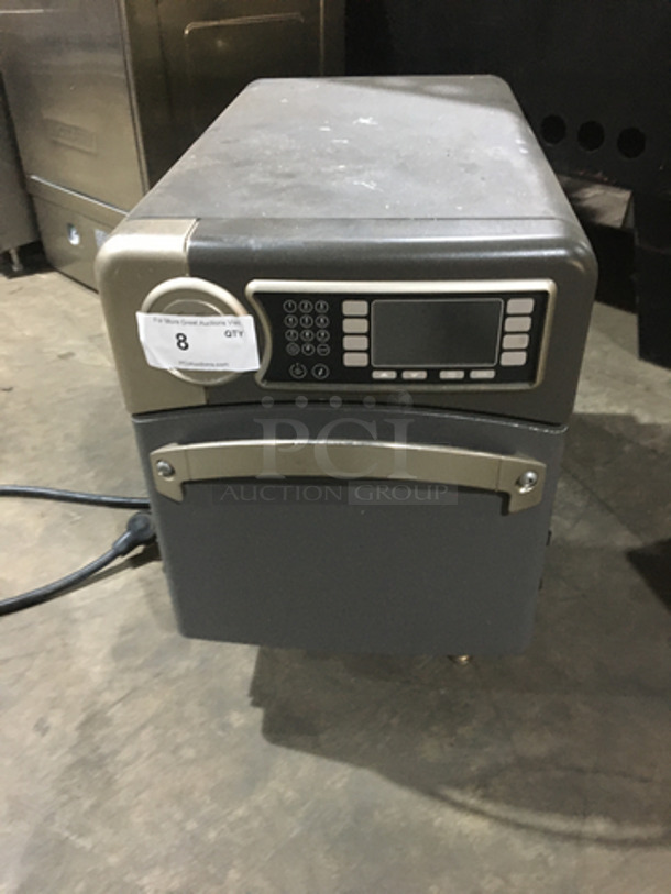 NICE! 2016 Turbo Chef Commercial Countertop Rapid Cook Oven! Model NGO Serial NGOD29722! 208/240V 1Phase! On Legs!