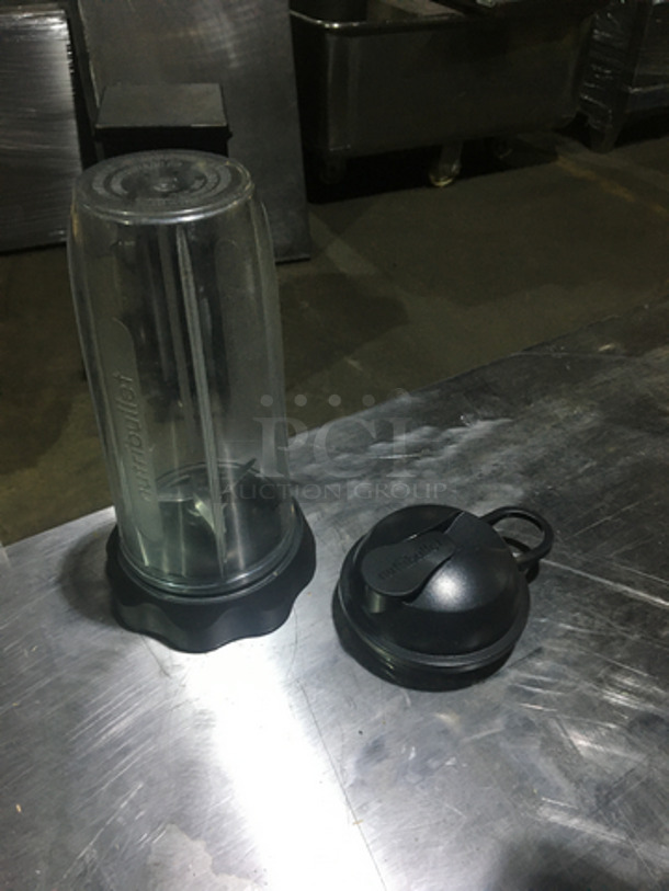 Nutri Bullet Countertop Blender! With Bullet Blender Attachment! Model NBC12A! 120V! - Image 6 of 8