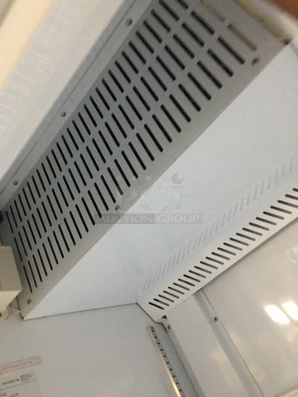 Blue Air Commercial Single Door Reach In Cooler Merchandiser! With Poly Coated Racks! Model BAGR16 Serial BAGR16L030582! 115V 1Phase! - Image 6 of 8