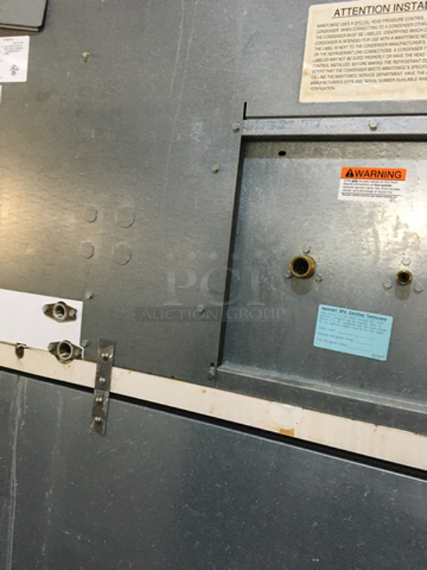 WOW! Manitowoc Commercial Ice Making Machine! On Ice Bin! All Stainless Steel! Model IY149N3263 Serial 1101261721! 208/230V 3Phase! On Legs! 2 X Your Bid! Makes One Unit! - Image 7 of 10
