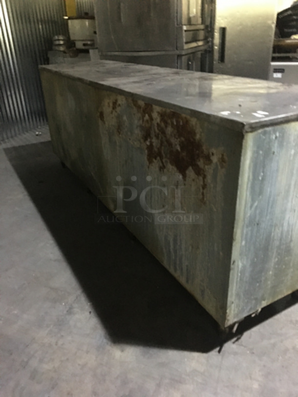 Leader Commercial 4 Door Lowboy/Worktop Cooler! All Stainless Steel! On Legs! Remote Compressor/No Compressor! - Image 4 of 6