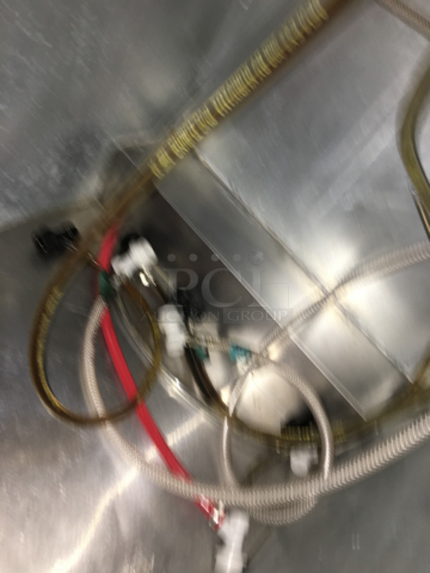 Beverage Air Commercial Refrigerated 4 Tap Kegerator! With Beer Tower! With Underneath Storage Space! Model DD24HC1B Serial 12800518! 115V 1Phase! On Casters! - Image 6 of 10