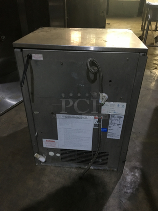 Ice-O-Matic Commercial Under The Counter Ice Making Machine! All Stainless Steel! 115V 1Phase! - Image 3 of 7