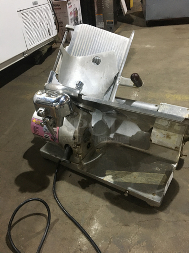 Globe Commercial Countertop Deli Meat Slicer! All Stainless Steel! Tested & Working! - Image 2 of 7