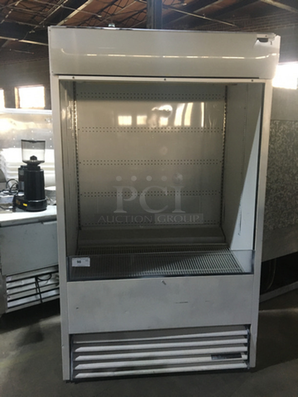 True Refrigerated Open Grab-N-Go Case Merchandiser! Model TAC48 Serial 5163824! 208/230V 1Phase!