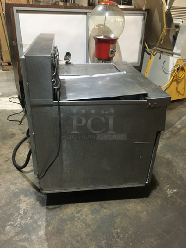 Frymaster Commercial Electric Powered Dual Bay Deep Fat Fryer! With Backsplash! All Stainless Steel! Model FPH21721SC Serial 0702VH0004! 480V 3Phase! On Casters! - Image 3 of 10
