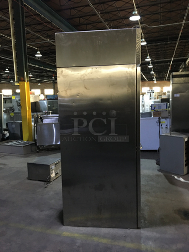 Master Bilt Endura Commercial Single Door Roll In Rack Dough Retarder/Proofer Cooler! With Transport Rack! All Stainless Steel! Model MWR331SSS Serial 17090087! 115V 1Phase! - Image 3 of 9