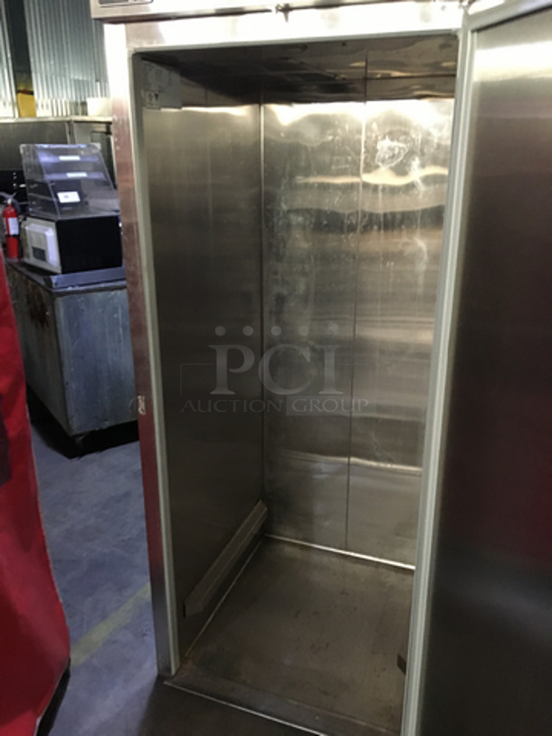Master Bilt Endura Commercial Single Door Roll In Rack Dough Retarder/Proofer Cooler! With Transport Rack! All Stainless Steel! Model MWR331SSS Serial 17090087! 115V 1Phase! - Image 6 of 9