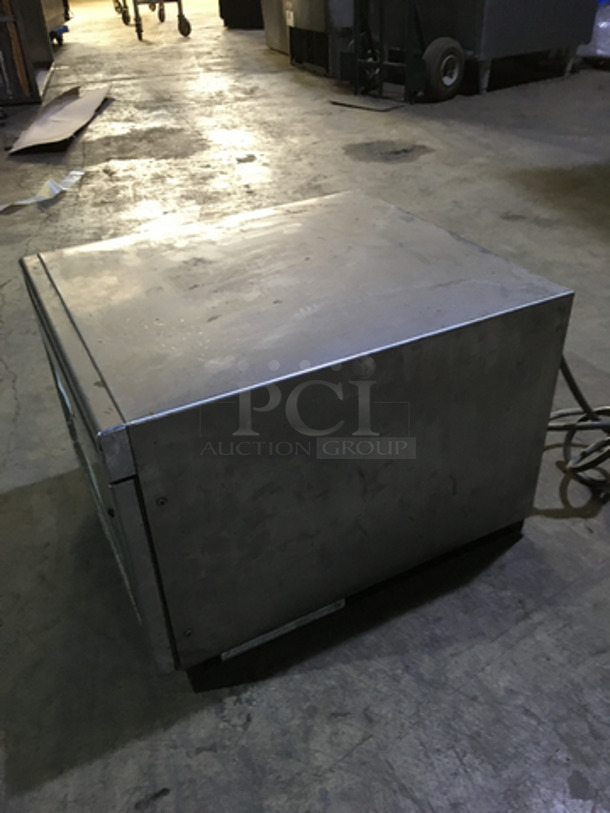 Panasonic Commercial Countertop Microwave Oven! All Stainless Steel! With View Through Door! Model NE1457! 208/230V 1Phase!
 - Image 2 of 5