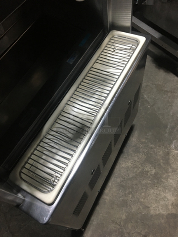 Taylor Commercial Floor Style 2 Flavor Frosty/Coolatta/Slushie Making Machine! With Milkshake Mixing Attachment! All Stainless Steel! Model 342D27 Serial K6106162! 208/230V 1Phase! On Commercial Casters! - Image 9 of 11