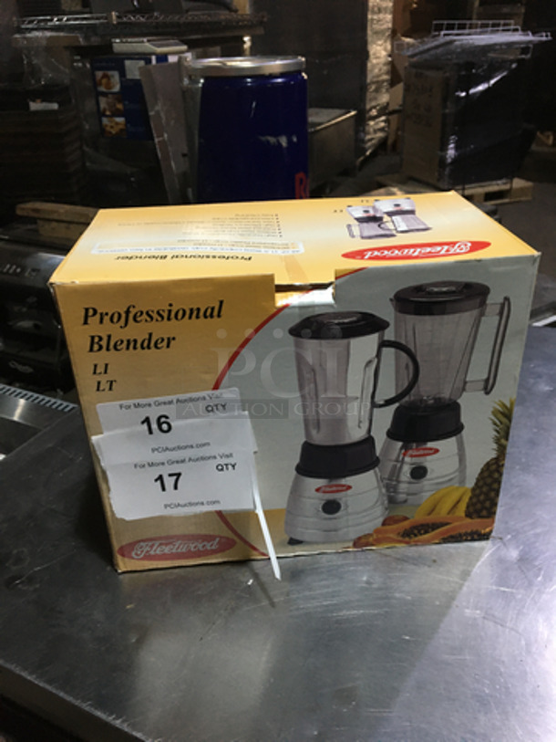 New In The Box! Fleetwood Commercial Bar Blender! Model LI! 110V 1 Phase! - Image 2 of 2