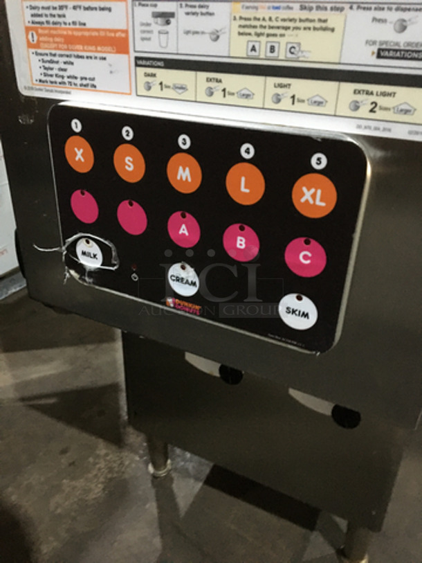 Sure Shot Automated Dairy Dispenser! All Stainless Steel! - Image 6 of 7