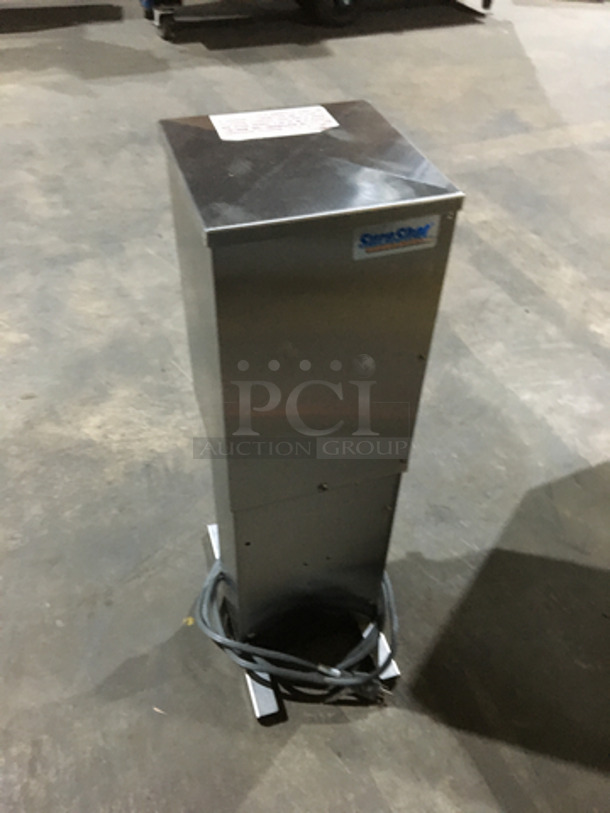 Sure Shot Commercial Electric Powered Countertop Sugar Dispenser! All Stainless Steel! Model AC6.E Serial 4507017678! 110V 1Phase! - Image 3 of 8