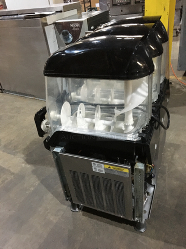 NICE! Stoelting Commercial Countertop 3 Hopper Frozen Beverage Dispenser! All Stainless Steel Body! - Image 2 of 8