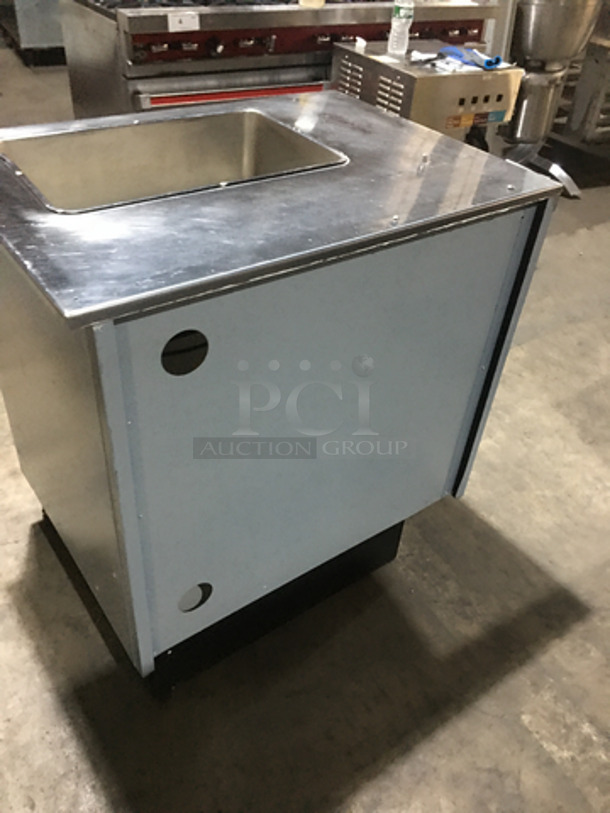 Duke Commercial Single Well Steam Table! With Underneath Storage Space! All Stainless Steel! Model SUBFC206LT Serial 01023255! 120V 1Phase! - Image 4 of 8