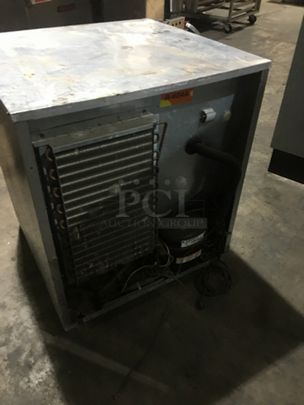 Delfield Commercial Single Door Refrigerated Lowboy! With Poly Coated Racks! All Stainless Steel! Model 406CADHLDD1 Serial 0503036101572T! 115V!  - Image 4 of 7