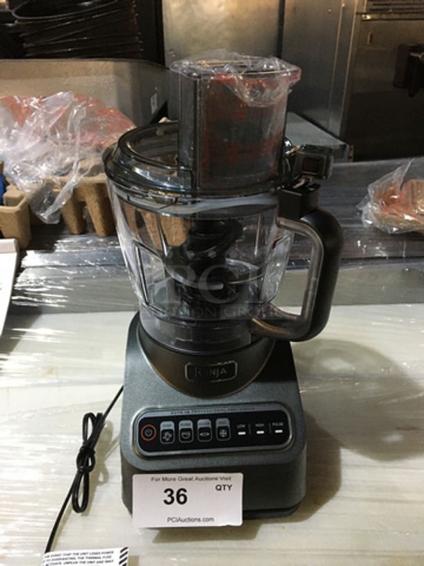 GREAT! Ninja Countertop Food Processor! 120V!