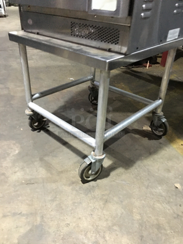 Turbo Chef Commercial Double Deck Rapid Cook Oven! One 2007! On Equipment Stand! All Stainless Steel! Model NGC Serial NGCD627540! 208/230/240V! On Casters! 2 X Your Bid! - Image 8 of 10