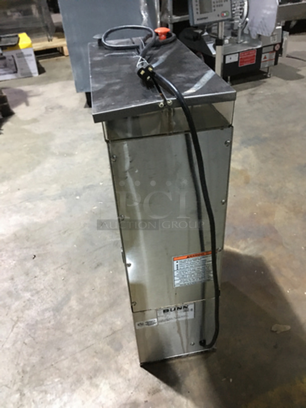 Bunn Commercial Countertop Coffee Bean Grinder! All Stainless Steel! Model G92TDBC Serial G9000599! 120V 1Phase! - Image 3 of 9