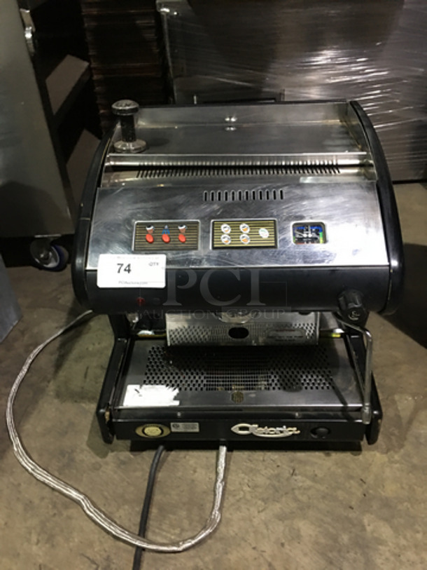 Astoria Commercial Countertop Espresso Machine! With Steam Wand & Drip Tray! Model SAE1N! 120V!
 - Image 1 of 10