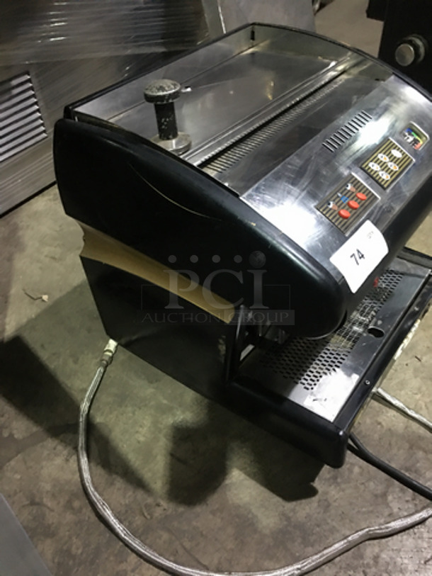 Astoria Commercial Countertop Espresso Machine! With Steam Wand & Drip Tray! Model SAE1N! 120V!
 - Image 3 of 10
