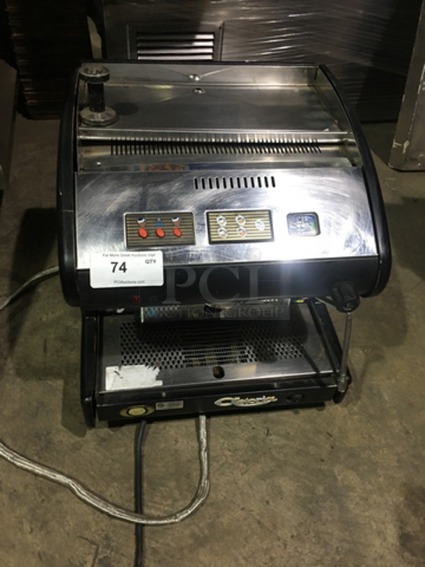 Astoria Commercial Countertop Espresso Machine! With Steam Wand & Drip Tray! Model SAE1N! 120V!
 - Image 9 of 10