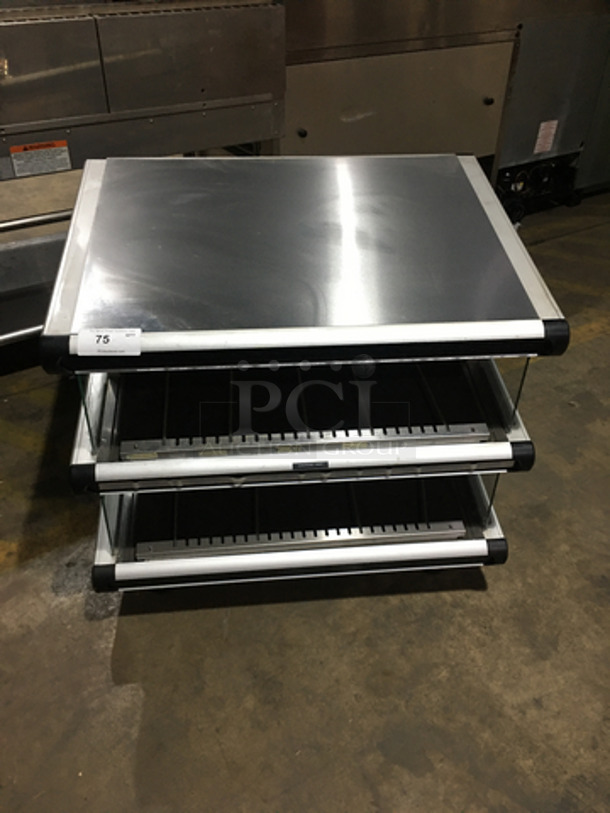 GREAT! Hatco Commercial Countertop 2 Tier Food Warming Display Rack! Model GR2SDS30D Serial 3028891303! 120/208Y/240V 1Phase! - Image 1 of 8